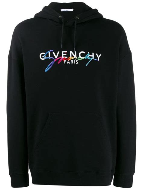 givenchy hoodie rainbow|givenchy hoodie with holes.